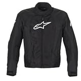 Alpinestars T-RC-1 Air-Flow Textile Motorcycle Jacket Black Extra Large