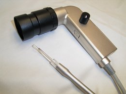 13000 Pixel Ear Scope with LED Light Optical Fiber Earwax Remover (Black) by coden