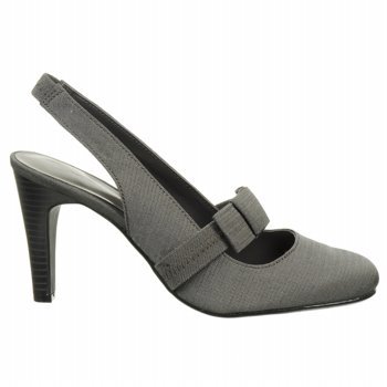 Ann Marino Women’s Laughter Slingback Pump,Steel,6.5 M US