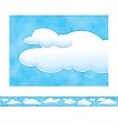 CLOUDS STRAIGHT BORDER TRIM