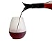 Obvious Kitchen unbreakable silicone wine glasses set of 2 includes a wine stopper pourer wine accessories glamping party outside activity