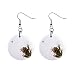 Frog Ladybug Earrings Limited Edition Art Jewelry