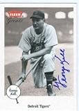 George Kell autographed Baseball Card (Detroit Tigers) Various Years and Brands Available