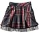 Gap Girls Blue Tartan Party Skirt