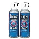 ENDUST® for Electronics 100% Non-Flammable Twin Pack 10 oz Duster with Safety Bitterant 248050