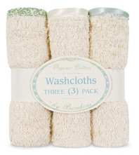 Organic Washcloth - 3pk - Sage