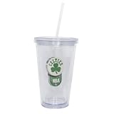 Boston Celtics Double Wall Tumbler with Straw