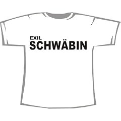 ACHTUNG! TAILLIERTES FRAUEN T-SHIRT: Exil Schw�bin; Frauen T-Shirt wei�