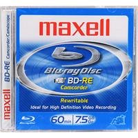 Maxell Blu-ray BD-RE Rewritable Disc For Camcorder