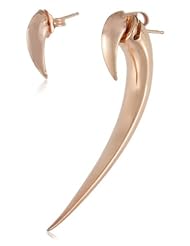 Made Her Think Double Claw Tusk Small Earrings
