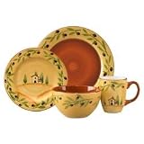 Pfaltzgraff Everyday Olive Grove 16-Piece Dinnerware Set, Service for 4