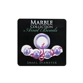 Chapelet Anal Marble Collection Diam 2.2 cm