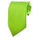 TopTie Mens Necktie Solid Color Green Ties, Formal Neck ties, Gift Ideas