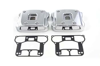 Motorcycle Rocker Box Cover Set Chrome