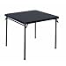 COSCO HOME & OFFICE 14-619-BLK2 FOLDING TABLE 34" SQUARE BLACK