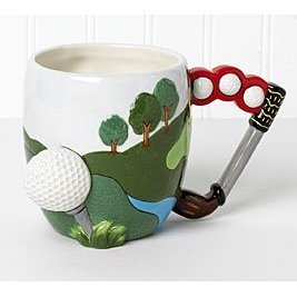 Sports Champ Decorative Golf Mug/Cup Collectible Golf Mug Kitchen Decor