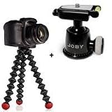 read full review JOBY GP3-BREN GorillaPod SLR-Zoom GP3+BH Flexible Camera Tripod with Ballhead for SLR Cameras (Red)