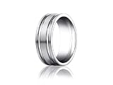 Benchmark® 8mm Comfort Fit Wedding Band / Ring LIFETIME WARRANTY