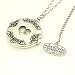 Disney Couture Alice in Wonderland Fob Watch Necklace