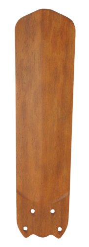 Tommy Bahama TB585MAB Hand Carved Indoor/Outdoor Blades for 52-Inch Blade Span, Medium Antique Brown, Set of 5