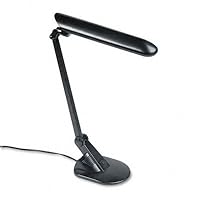 Electrix Illumination 7268 Incandescent magnifying swing arm clamp-on lamp, 33 reach, black