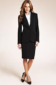Notch Lapel Single Breasted 1 Button Dart Jacket
