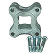 Dura Blue Aluminum Wheel Spacers - 4x110 Honda Taper Nut/--