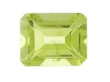 APX 2.35CT 10X8MM EMERALD CUT CHINESE PERIDOT