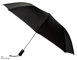 Rainkist The Star Automatic Open Umbrella, Black