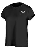 Womens Loose Fit Exercise Shirt-Made Moisture Management, Odor ControlPerformance Fabric-Aerobics, Jogging, Gym, andYoga-Colors Include Blue, Kelly Green, Red, and Pink-Sizes XS-XXXL