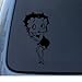 BETTY BOOP - Cartoon - Car, Truck, Notebook, Vinyl Decal Sticker #1170 | Vinyl Color: Black