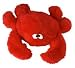 West Paw Crabby Fleece Dog Toy