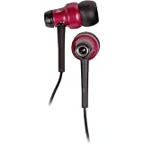 Koss KEB24R Earbud Stereophone with 15-20,000 Hz Frequency Response, Red