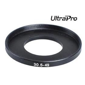 UltraPro Step-Up Adapter Ring 30.5mm Lens to 49mm Filter Size