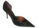 Unze Black Dress Shoe - Size 8 UK