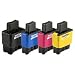 6 Brother Compatible Ink Cartridges Lc900 Lc41 Lc47