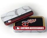 Americans Sport's Minnesota Twins Embroidered Leather Checkbook Cover