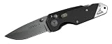 Review Gerber  / Gerber one Hand Knife Obsidian, Steel 440, Nylon Handled, Clip