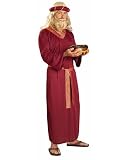 Biblical Times - Burgundy Wiseman Adult Costume Size Standard (B127)
