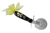 Review Art For A Cause  / Art For A Cause 12622 Pizza Cutter Yellow Floral