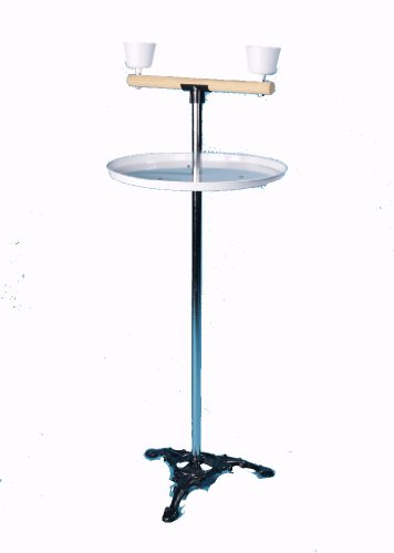 outdoor bird perch stand