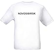 NOVOSIBIRSK - City-series - Heather Grey or White T-shirt