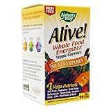 Alive Multi No Iron - 90 vegicaps., (Nature s Way)