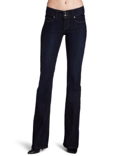 Paige Premium Denim Women's Petite Hidden Hills Boot Cut Jean, Fountain, 28