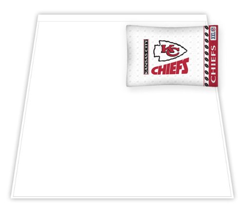 NFL Kansas City Chiefs Micro Fiber Sheet Set Twin