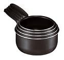 Bienvenue Durabase Series 4 Black Saucepans