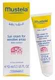 Mustela Sun Cream for Sensitive Areas SPF 50