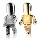High Quality 32 GB Robot USB Flash Memory Drive --Silver
