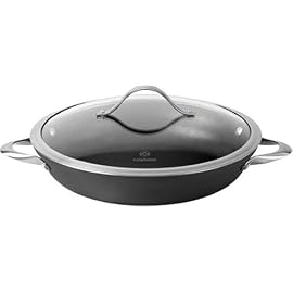 Calphalon コンテンポラリー ノンスティックIH 浅型両手鍋 25cm JR1380IH
