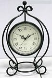 Infinity Instruments The Gateway - Pewter Gray Metal Table Clock